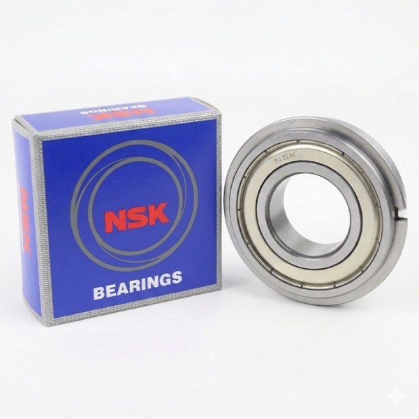 NSK 6206 ZZ NR Bearing | 30x62x16mm Snap Ring Groove